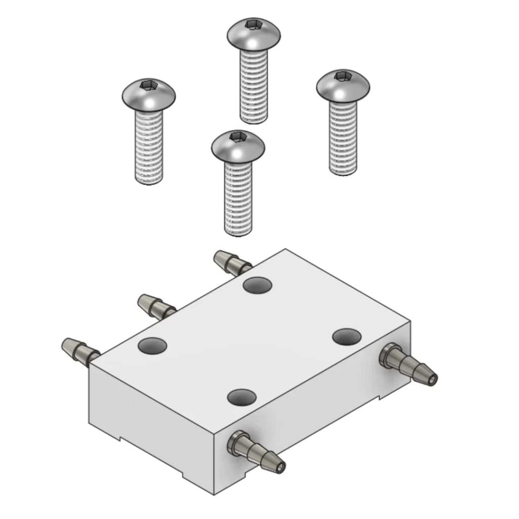 5 Barb S Manifold