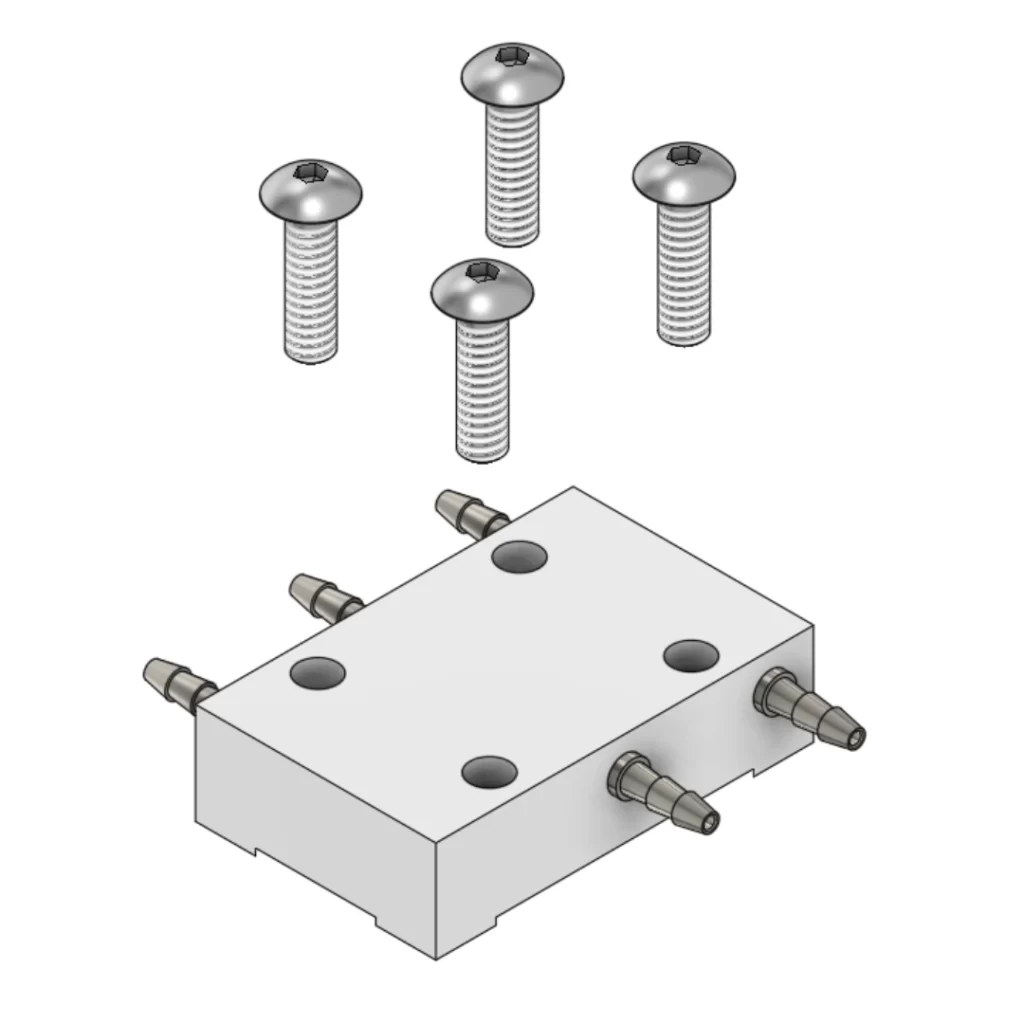 5 Barb C Manifold Kit