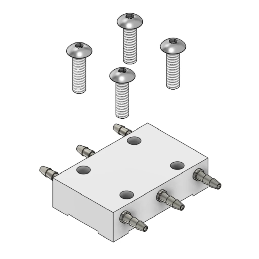 6 Barb Manifold Kit